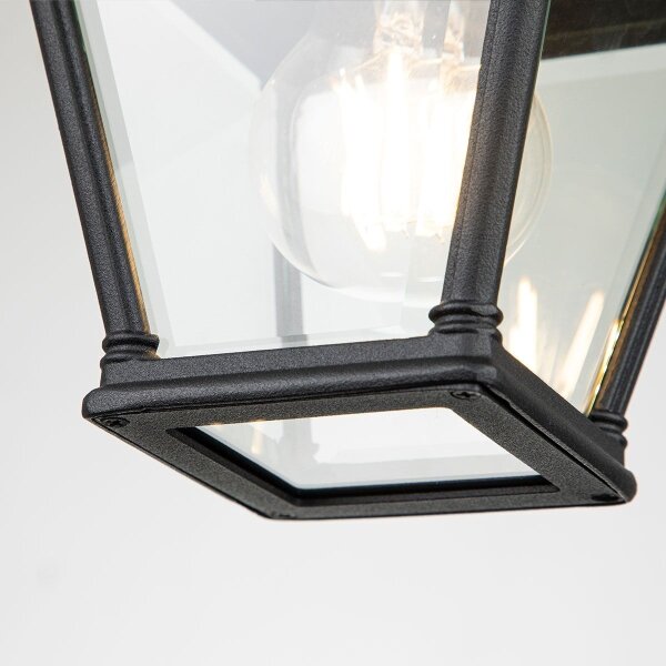 Elstead BAYVIEW-PORCH-BK - Vonkajšie stropné svietidlo BAYVIEW 1xE27/60W/230V IP44