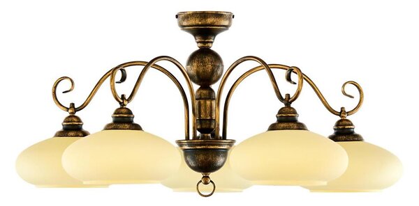 Jupiter 399 - BO-5-PL - Luster prisadený BOLERO 5xE27/60W/230V