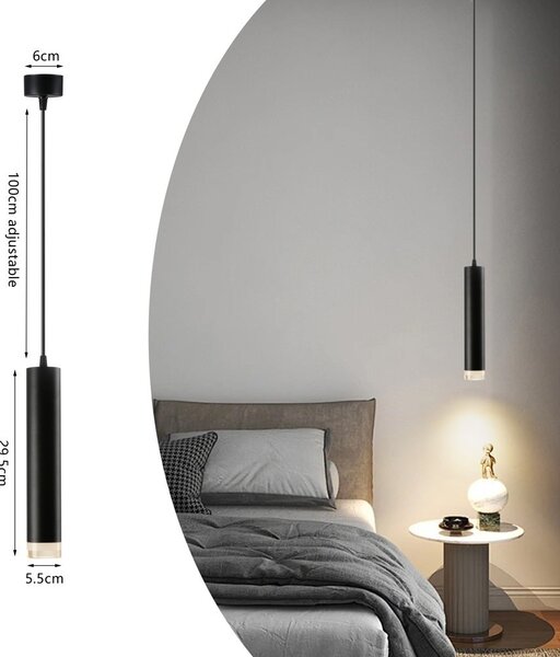 Immax NEO 07275Z LED závesné stropné svietidlo PUNTO | 4,8W integrovaný LED zdroj