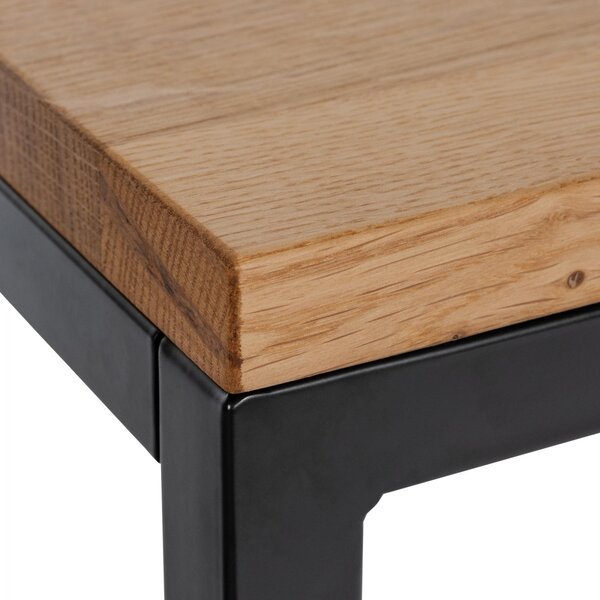 Konferenčný stolík Manteo 80x80x45 cm - dub