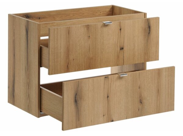 Skrinka pod umývadlo NOVA Oak 82-80-2S | 80 cm