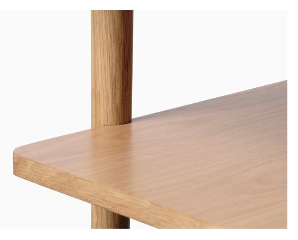 Konferenčný stolík s doskou v dubovom dekore v prírodnej farbe 60x120 cm Ponza – Unique Furniture