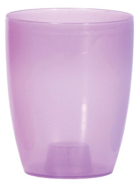 Prosperplast Kvetináč COUBI ORCHID vysoký fialový transp. mat. 16 cm