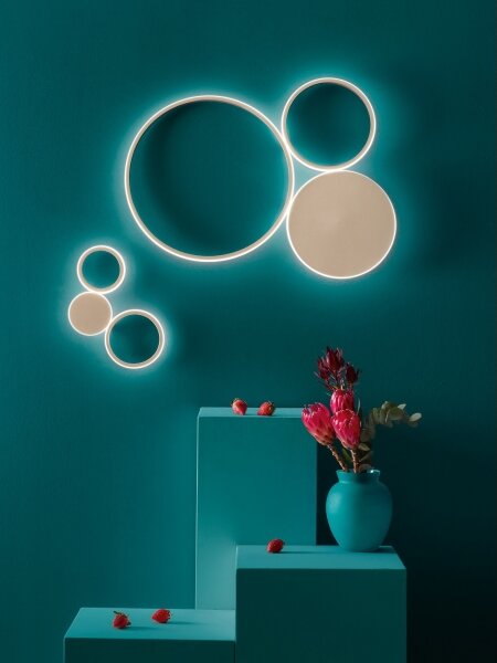 Ondaluce - LED nástenné svietidlo POIS LED/20W/230V zlaté