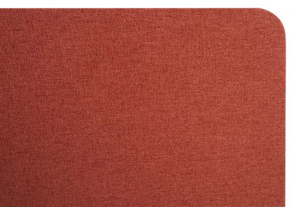 Akustický panel na stôl HWC-G75 - dvojstenná látka/textil - 60x120 - hnedá