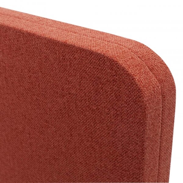 Akustický panel na stôl HWC-G75 - dvojstenná látka/textil - 60x120 - hnedá