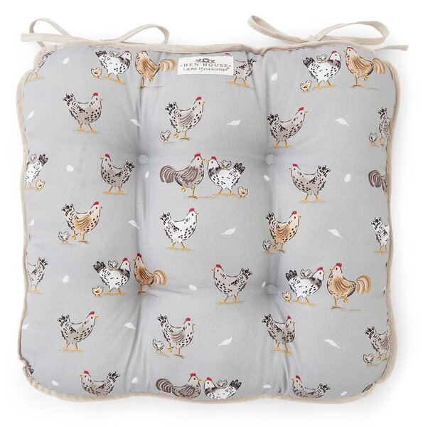 Bavlnený sedák 36x34 cm Hen House – Cooksmart ®