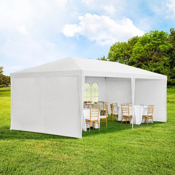 Párty stan 3x6 m - biela