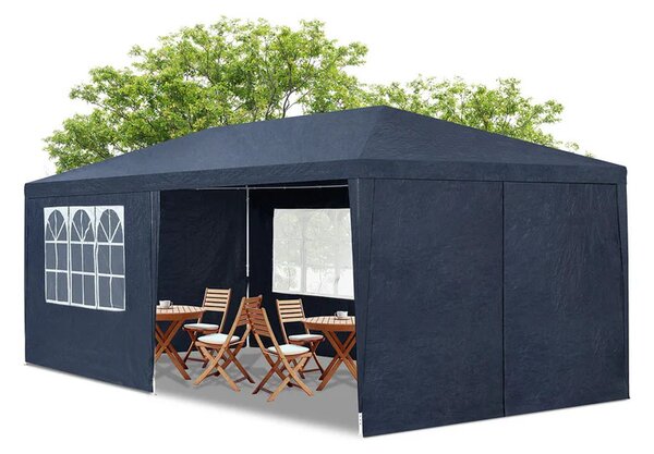 Párty stan 3x6 m - modrá