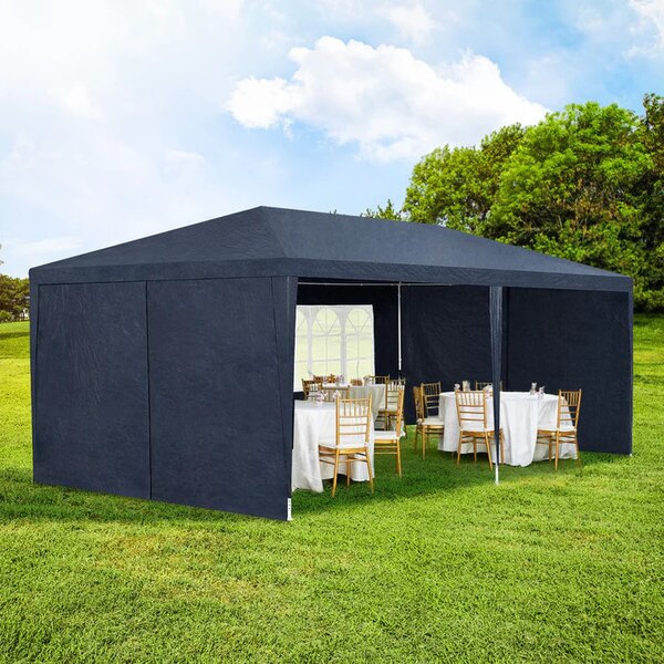Párty stan 3x6 m - modrá