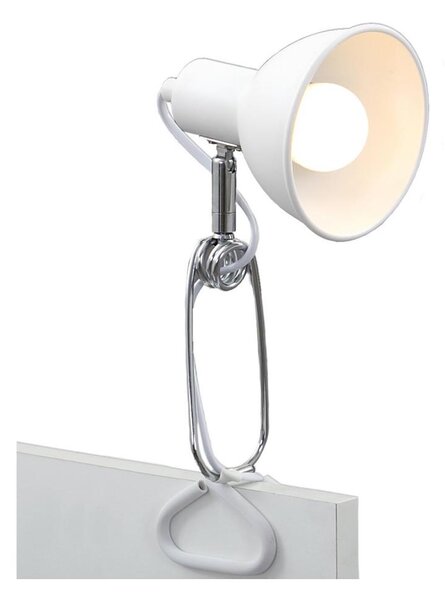 Briloner 2790-016 - Lampa s klipom FIX 1xE14/8W/230V biela