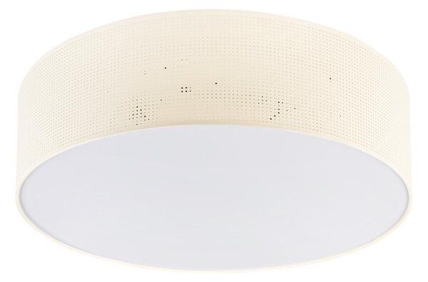 Stropné svietidlo SIRJA PLISADO 4xE27/15W/230V pr. 45 cm krémová