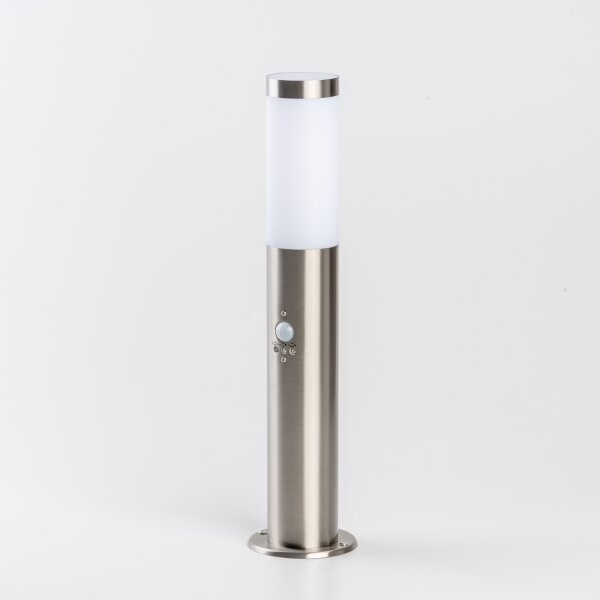 BRILAGI - Vonkajšia lampa so senzorom ELIA 1xE27/20W/230V IP44 50 cm chróm
