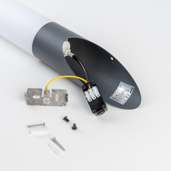 BRILAGI - Vonkajšie nástenné svietidlo ELIA 1xE27/20W/230V IP44 antracit
