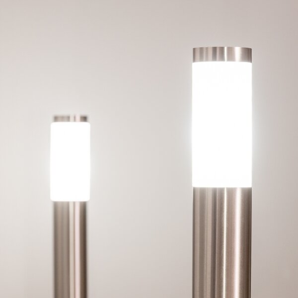 BRILAGI - Vonkajšia lampa ELIA 1xE27/20W/230V IP44 100 cm matný chróm