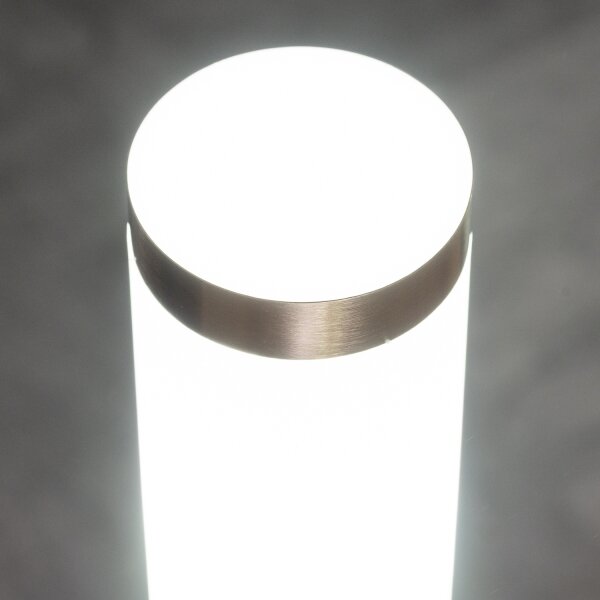BRILAGI - Vonkajšia lampa ELIA 1xE27/20W/230V IP44 100 cm matný chróm
