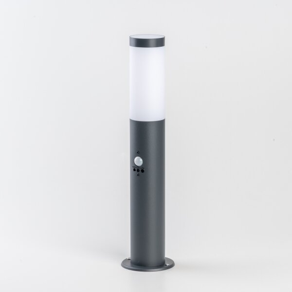 BRILAGI - Vonkajšia lampa s pohybovým čidlom ELIA 1xE27/20W/230V IP44 50 cm antracit