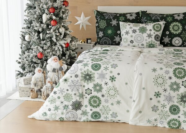Obliečky Green Stars Bavlna deluxe 1x 140/200, 1x 70/90