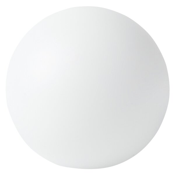 Vonkajšie guľaté LED svietidlo biele syntetický materiál 38 cm IP67 vodoodolné s diaľkovým ovládaním záhradné osvetlenie