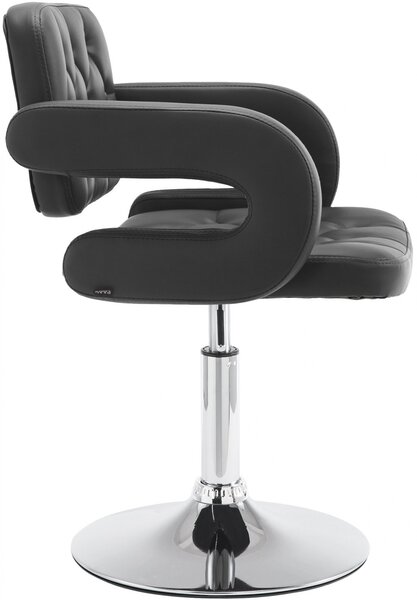 Stolička Dublin lounger - Čierna