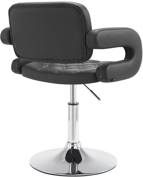 Stolička Dublin lounger - Čierna
