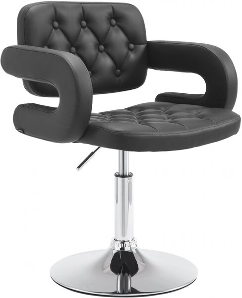 Stolička Dublin lounger - Čierna