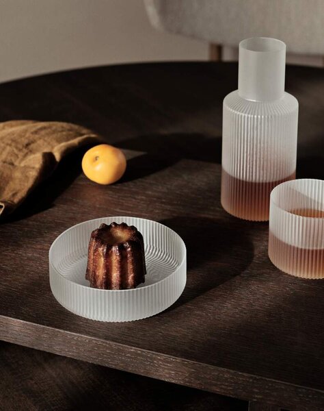 Ferm Living Misky Ripple set 4ks, frosted