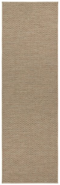 BT Carpet - Hanse Home koberce Behúň Nature 104267 Beige / Terra – na von aj na doma - 80x150 cm