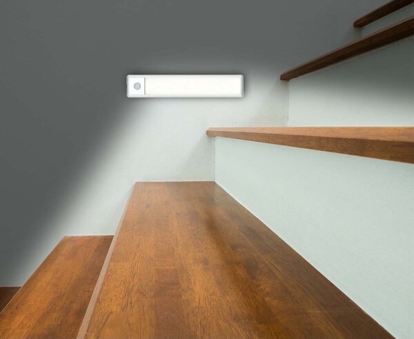 Nedis LCRM01WT - LED Nabíjacie osvetlenie skrine so senzorom LED/1W/1100 mAh 3000K