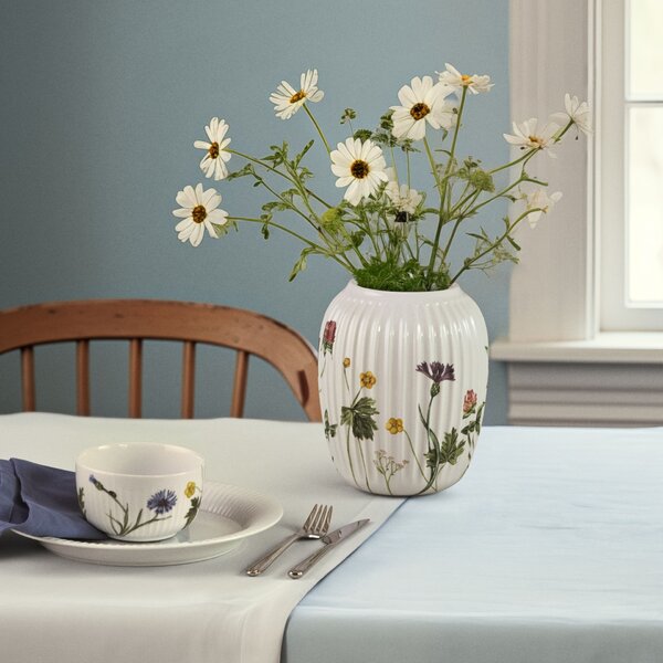 Porcelánová váza Hammershøi Wild Flowers 21 cm