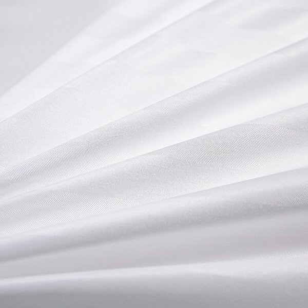 Hotelové obliečky z mikrovlákna JASMINE biele - prúžok 2 cm Rozmer obliečky: 70 x 90 cm | 140 x 220 cm