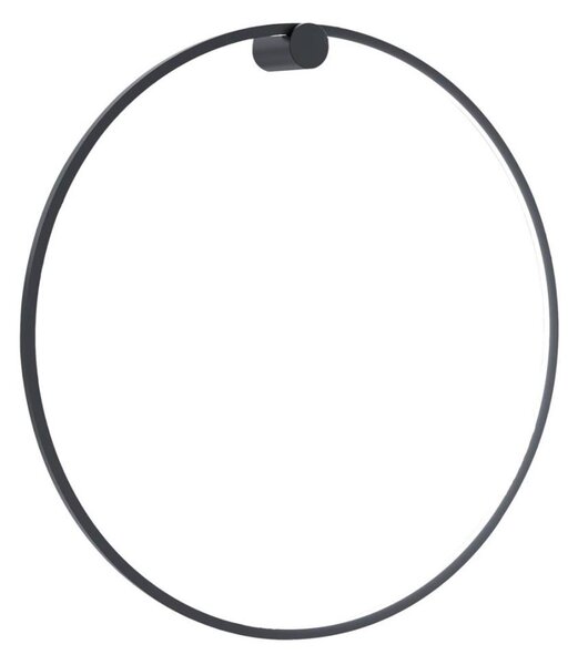 LED Nástenné svietidlo SATURNO LED/46W/230V pr. 80 cm IP44 čierna