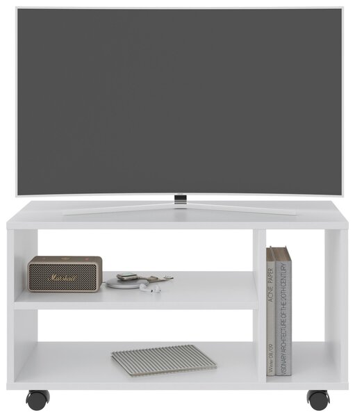 SKRINKA POD TV, biela, 73,5/42/33,5 cm Carryhome - TV nábytok