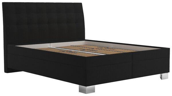 ČALÚNENÁ POSTEĽ, 160/200 cm, hnedá Blanar - Postele