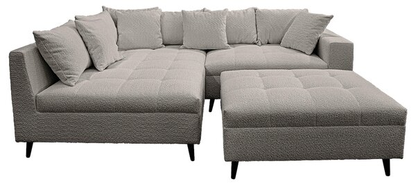 ROHOVÁ SEDAČKA, textil, tmavosivá MID.YOU - Sedačky, Online Only