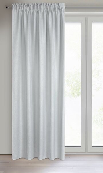 ZÁCLONA NA PÁSKE CELINE 140X270 CM STRIEBORNÁ