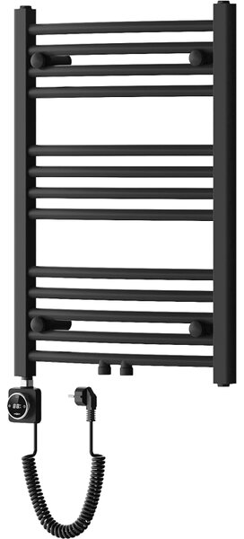 Mexen Ares, elektrické vykurovacie teleso 700 x 500 mm, 300 W, čierna, W102-0700-500-6300-70