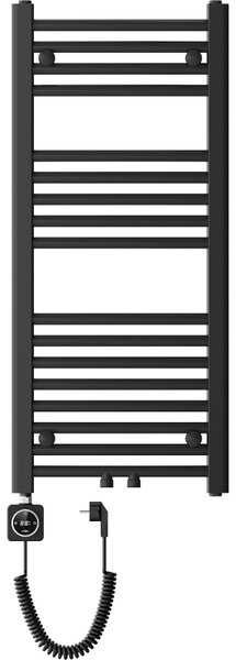 Mexen Ares, elektrické vykurovacie teleso 900 x 400 mm, 300 W, čierna, W102-0900-400-6300-70