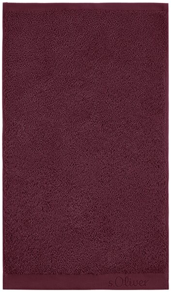 UTERÁK PRE HOSTÍ, 30/50 cm, vínovočervená S. Oliver - Kúpeľňový textil