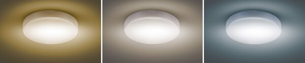 SOLIGHT LED osvetlenie LECCE CCT 36W, 2160lm, 30cm, diaľkový ovládač, stmievateľné, biele
