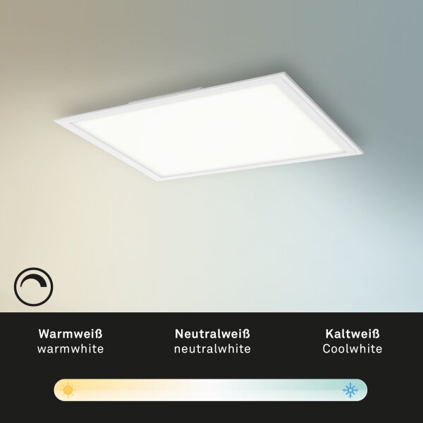 Briloner 7179-016 - LED Stmievateľné stropné svietidlo PIATTO LED/24W/230V + DO