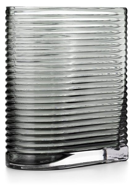 FLHF Váza Cray čierna 8 x 17,5 cm