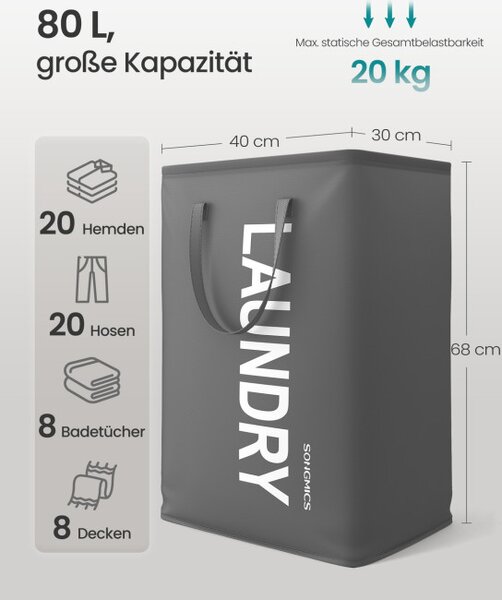 Kôš na bielizeň RLH001GN01