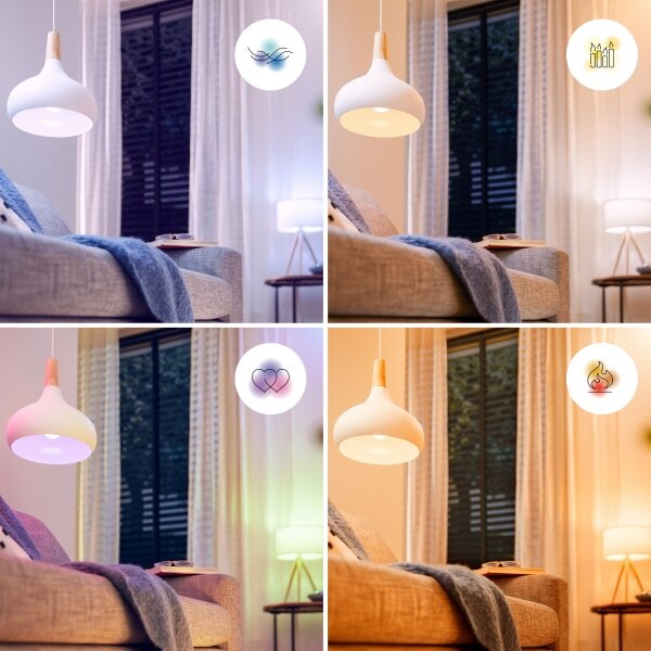 LED Stmievaná žiarovka Philips SMART P45 E14/4,9W/230V 2200-6500K