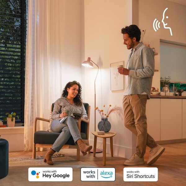 LED Stmievaná žiarovka Philips SMART P45 E14/4,9W/230V 2200-6500K