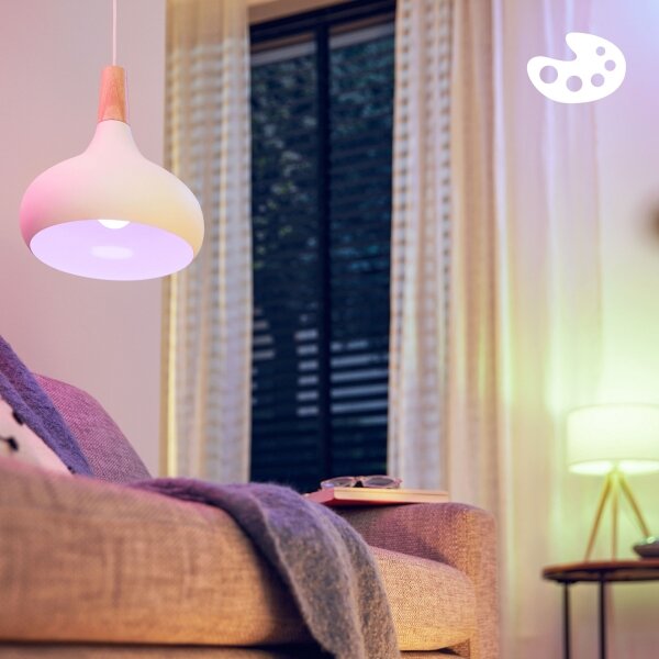 SADA 2x stmievateľné LED žiarovky Philips SMART A60 E27/8,5W/230V 2200-6500K