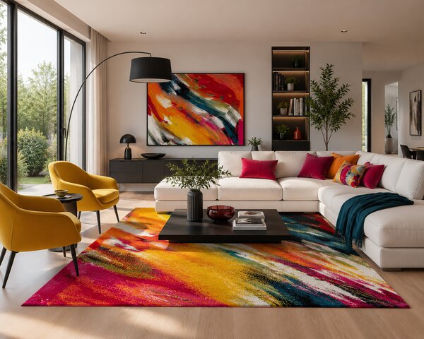 Medipa (Merinos), Kusový koberec Diamond New multi 20737-110, 200x290, viacfarebná