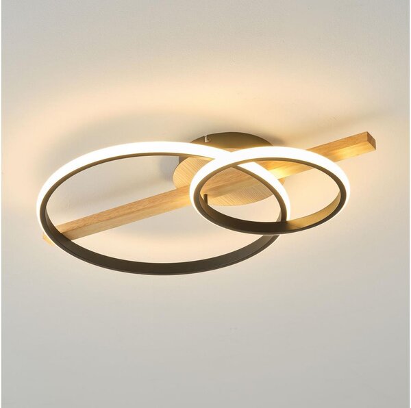 Zuma Line MX3913-2-3BWLT - LED Prisadený luster ALMERIA LED/17W/230V