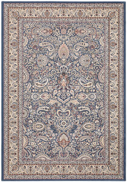 Osta , Kusový koberec Diamond 72201 901, 67x130, modrá, chodba / predsieň