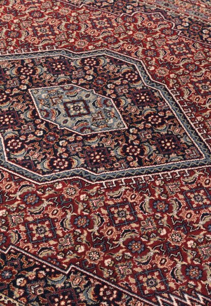 Osta , Kusový koberec Diamond 72220 300, 85x160, červená, chodba / predsieň